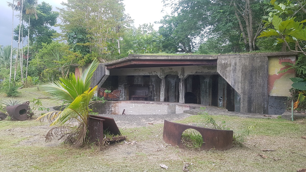 'Nasonini gun battery, Pacific Islands Forum Secretariat' Source: Nicholas Halter 2020