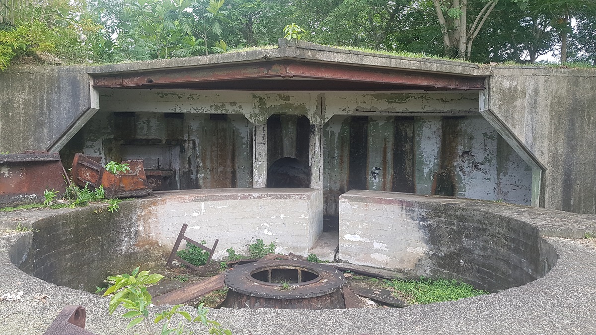 'Nasonini gun battery, Pacific Islands Forum Secretariat' Source: Nicholas Halter 2020