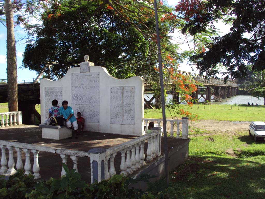 “Wreck of the Syria Memorial, Nausori” Source: Max Quanchi 2012